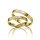 Trauringe Gelbgold mit Brillant
