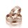 Trauringe Rotgold mit Brillant