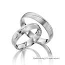Trauringe Platin mit Brillant