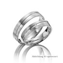 Trauringe Platin mit Brillant