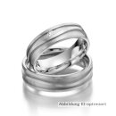 Trauringe Platin mit Brillant