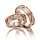 Trauringe Rotgold mit Brillant