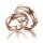 Trauringe Rotgold mit Brillant