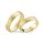 Trauringe Gelbgold mit Brillant