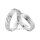 Trauringe Palladium mit Brillant