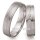 Trauringe / Partnerringe Silber mit Zirkonia
