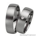 Trauringe Platin mit Brillant