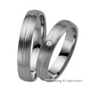 Trauringe Platin mit Brillant