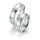 Trauringe Palladium mit Brillant