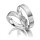 Eheringe Platin mit Brillant