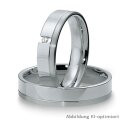 Eheringe Weißgold mit Brillant