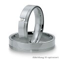 Eheringe Platin mit Brillant