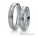 Eheringe Platin mit Brillant