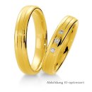 Eheringe Gelbgold mit Brillant
