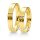 Eheringe Gelbgold mit Brillant