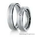 Trauringe Platin Brillant