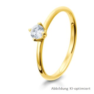 Verlobungsring Gelbgold