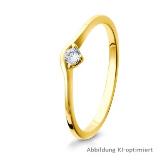 Verlobungsring Gelbgold