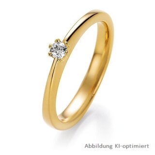 Verlobungsring Gelbgold