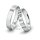 Eheringe Platin mit Brillant