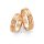 Eheringe Rotgold mit Brillant