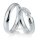 Eheringe Palladium mit Brillant