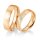 Eheringe Rotgold mit Brillant