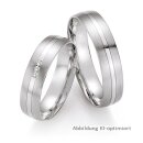 Eheringe Platin mit Brillant