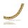 Fantasiecollier, 585 Gelbgold, Länge 42cm