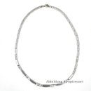 Collier mit Brillantschliff, 925 Sterling Silber 5mm 45cm