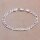 dj - Silberf. Figaroarmband  poliert 19cm 925 Sterling-Silber plat.