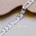dj - Silberf. Figaroarmband  poliert 19cm 925 Sterling-Silber plat.