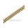 Armband Doppelpanzer echt Gold 585 halbmassiv Länge 19cm