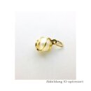 Perlchic - Perlanhänger Anhänger Perle, 14kt Gold 585