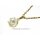 Perlchic - Perlanhänger Anhänger Perle, 14kt Gold 585