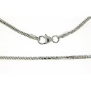 Collier Schlangenkette diamantiert 925 Silber poliert...
