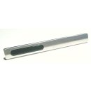 Krawattenklemme Krawattenschieber mattiert mit Onix Silber 925 rhodiniert