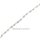 Silberarmband Infinity echt Silber 925 matt/Glanz, Länge 19cm