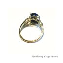 Damenring mit Lapislazuli 333 Gold 8kt Ringweite 54