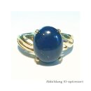 Damenring mit Lapislazuli 333 Gold 8kt Ringweite 54