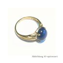 Damenring mit Lapislazuli 333 Gold 8kt Ringweite 54