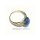 Damenring mit Lapislazuli 333 Gold 8kt Ringweite 54