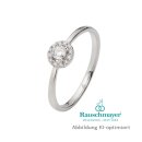 Verlobungsring Antragsring echt Silber mit 13 Zirkonia Ringweite 56