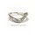 SILVERGLAM Ring Silber 925 mit Zirkonia Ringweite 50