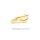 Anhänger mit 3 Zirkonia 9kt Gold 375 mattiert/Glanz
