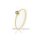 Antragsring Verlobungsring Solitär Ring mit Zirkonia 8kt. Gold 333 Ringweite 60