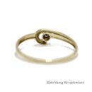 Damenring "Wendung" mit Diamant 0,03ct. 585...