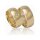 Trauringe Eheringe aus Gelbgold mit Brillant Diamant