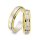 Trauringe Eheringe zweifarbig aus Gelbgold/Weißgold mit  Brillanten