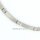 Collier Halskette Titan grau mattiert/poliert 45cm